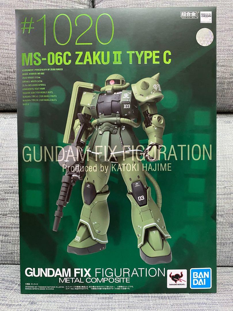 全新zaku Ii Gundam Fix Figuration 超合金渣古2 綠渣行貨高達gundam 興趣及遊戲 玩具 遊戲類 Carousell