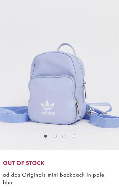 light blue adidas bag