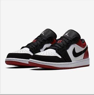 jordan 1 low black toe gs