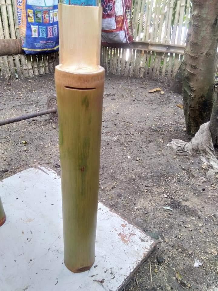 Alkansya made in kawayan, Furniture & Home Living, Home Decor, Other