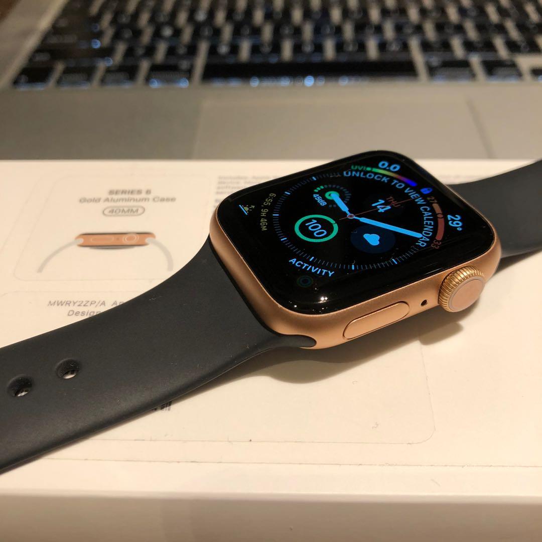 No Nego Apple Watch Series 5 Gold Aluminum 40mm Gps Only Electronics Others On Carousell