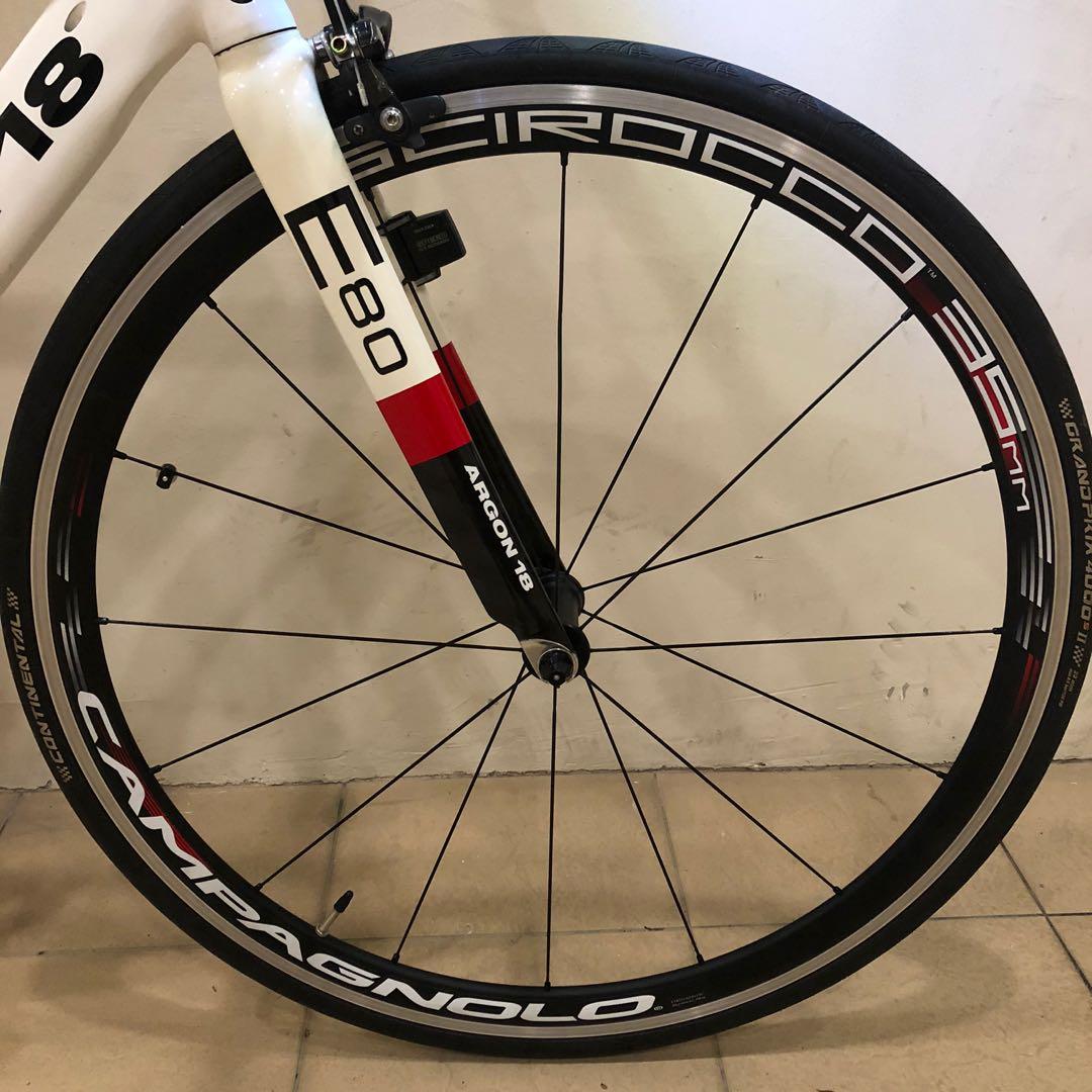 Argon 18 E80 (Fixie setup), Sports Equipment, Bicycles & Parts, Bicycles on Carousell