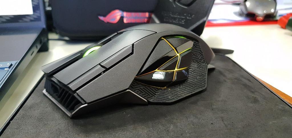 Asus Rog Spatha Gaming Mouse Rgb Wireless Wired Laser Gaming Mouse Computers Tech Parts Accessories Mouse Mousepads On Carousell