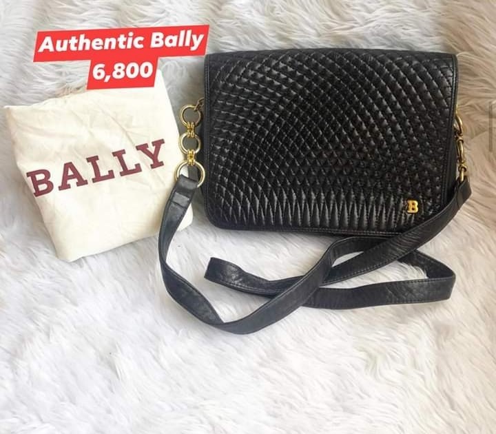 Bally Women's Borsa Sign Round White