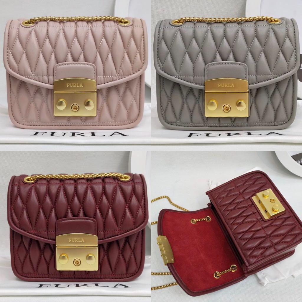 Authentic Furla Cometa Metropolis Women s Fashion Bags Wallets Purses Pouches on Carousell