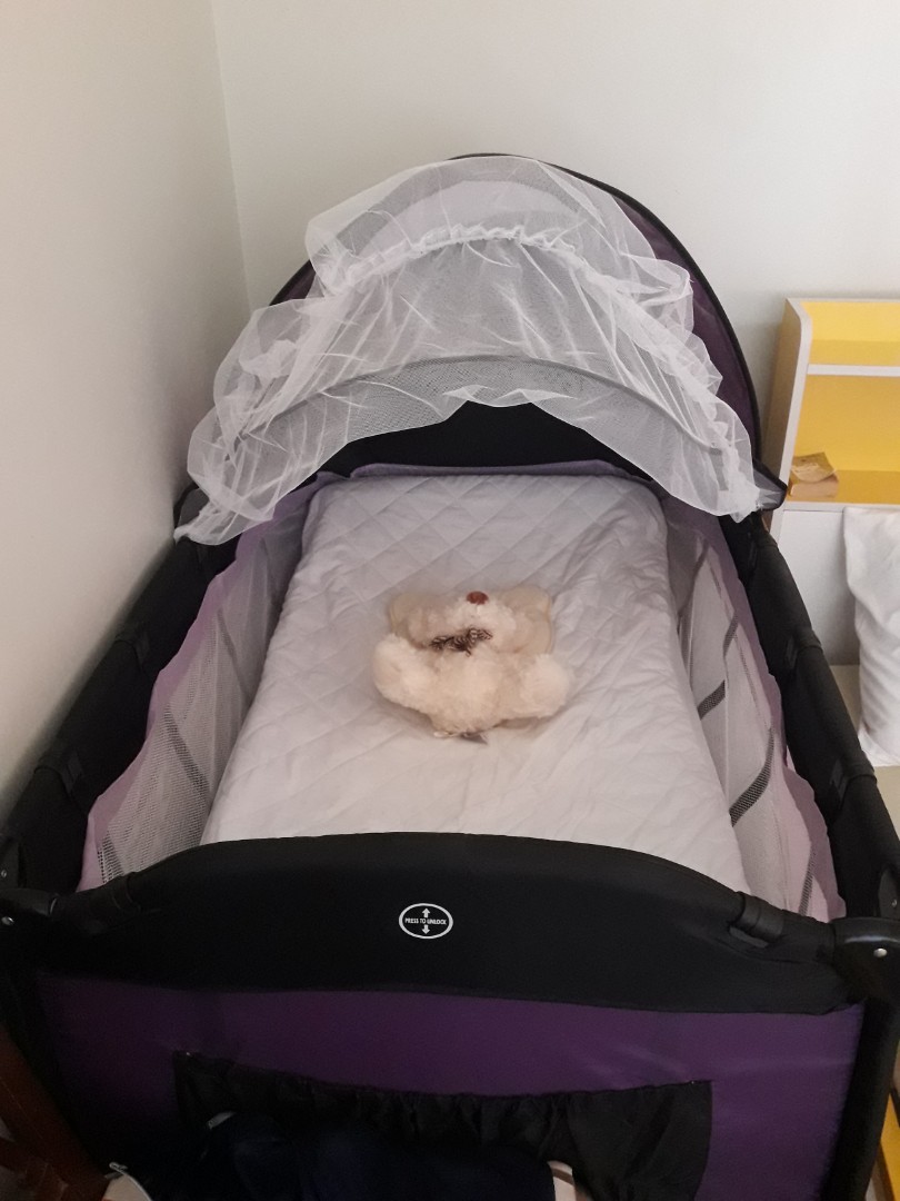 second hand baby bed