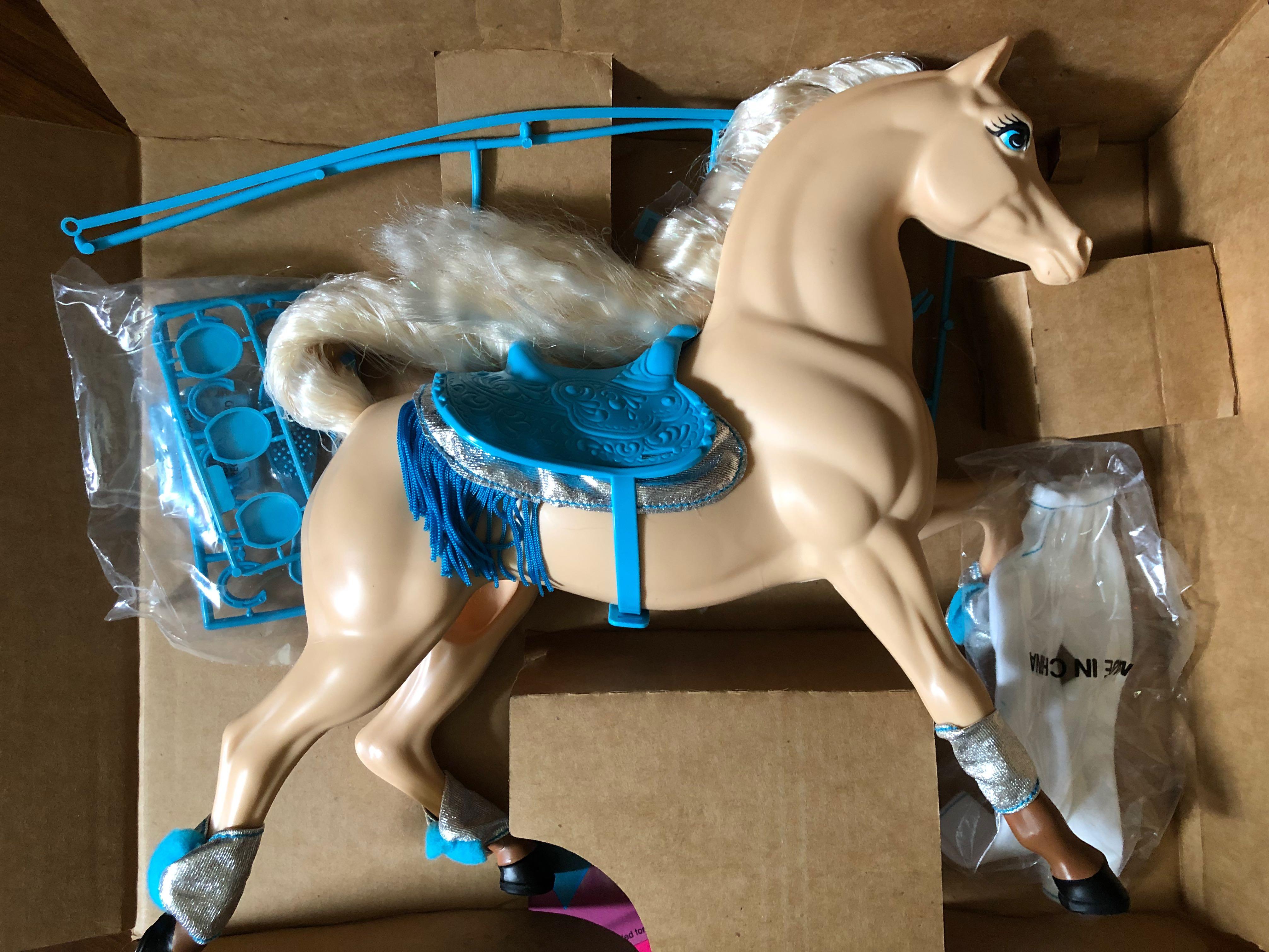 Barbie western star horse online