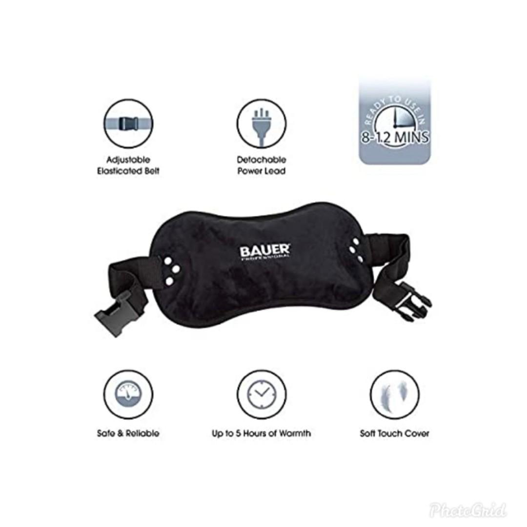 Bauer Professional Electric Hot Water Bottle & Back Warmer Heat