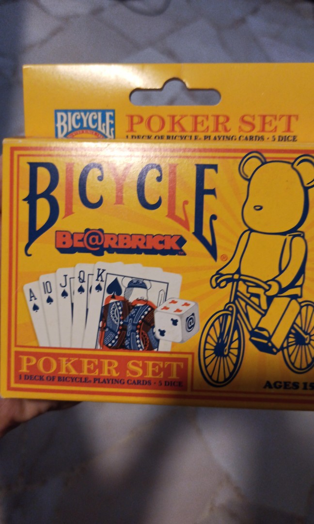 bearbrick poker set, Hobbies  Toys, Toys  Games on Carousell