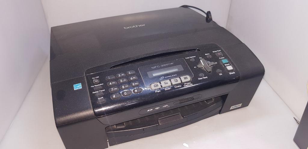 Brother Mfc 255cw Ink Jet Printer Wifi Fax Scanner Computers Tech Printers Scanners Copiers On Carousell