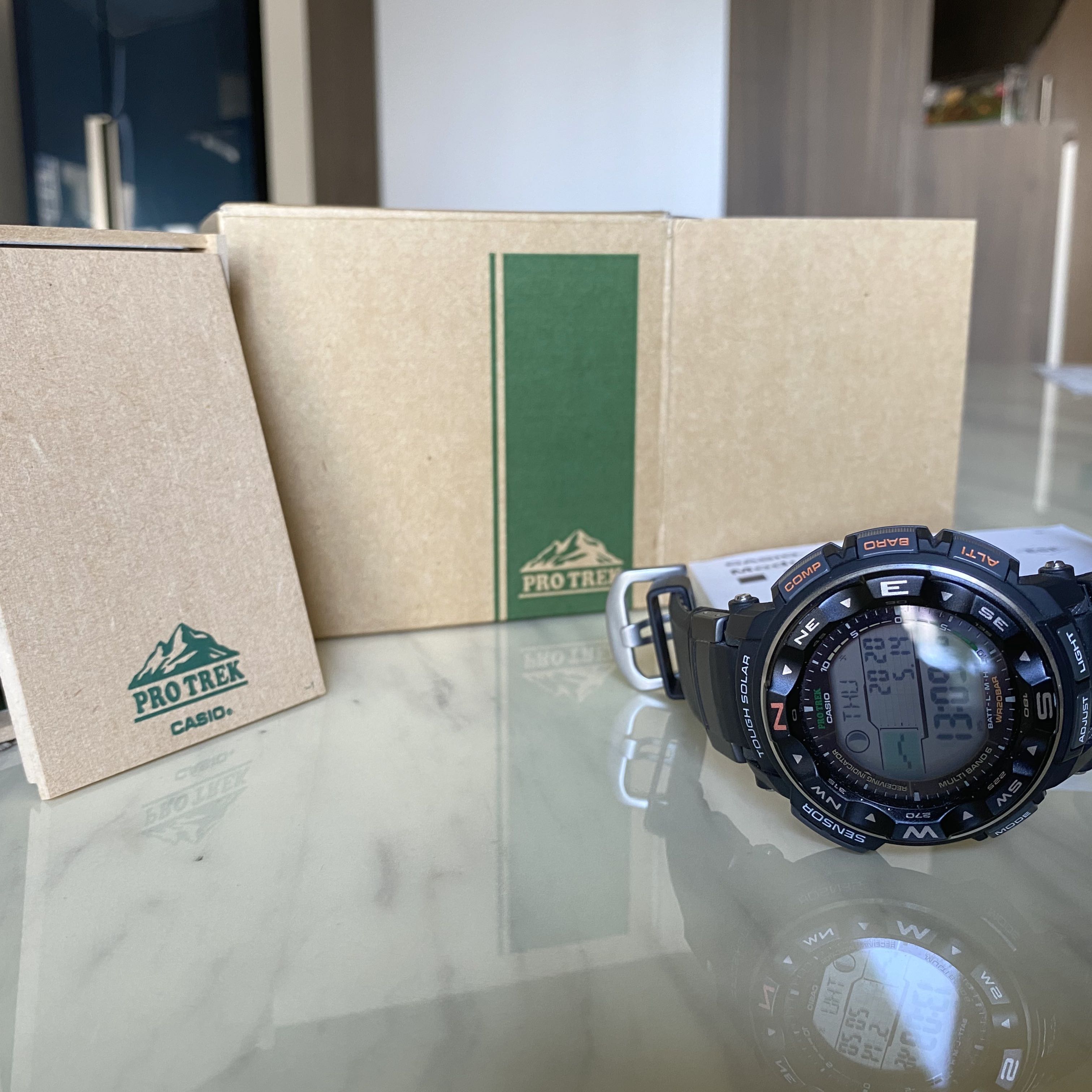 Casio Pro Trek PRW 2500 R1 Mobile Phones Gadgets