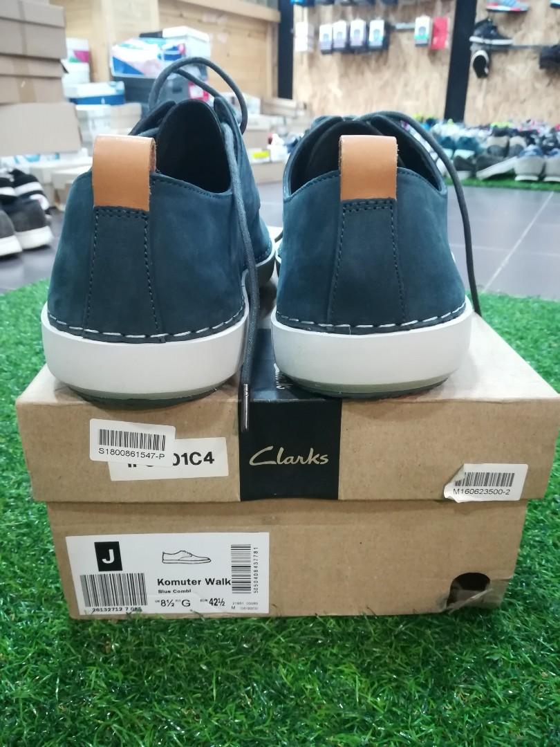 Clarks komuter walk blue sale