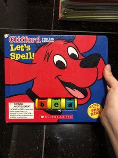 Clifford Spelling Book for Kids