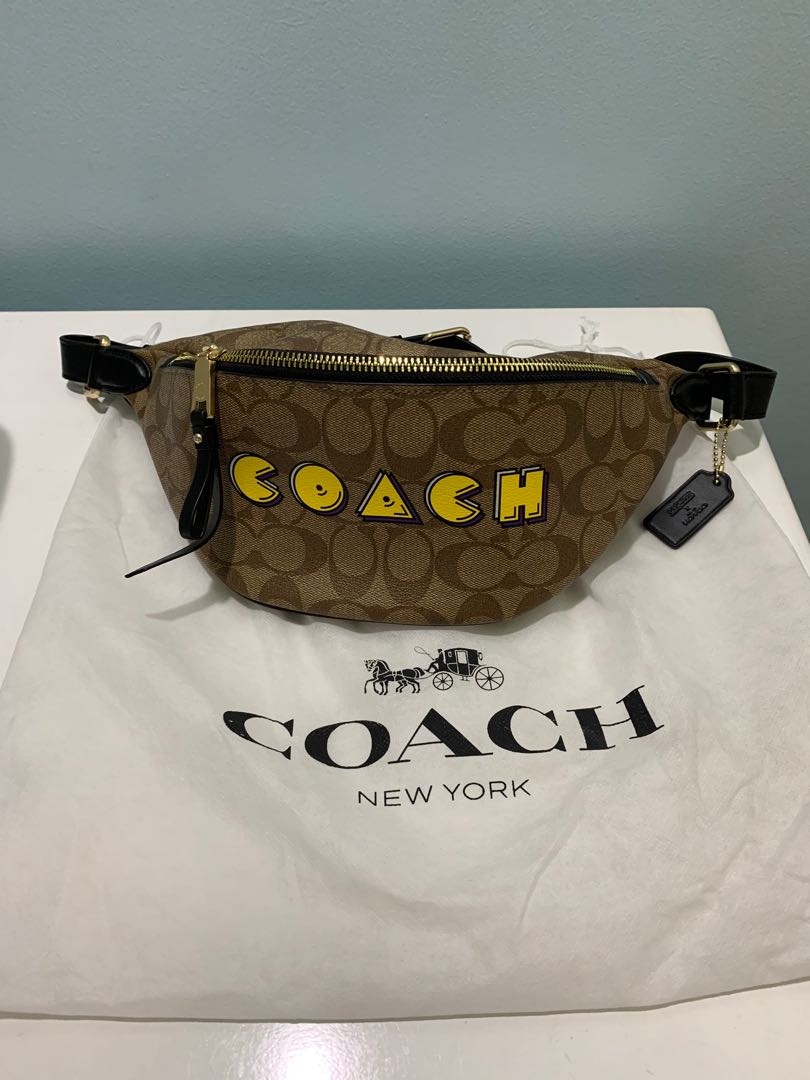 Coach pac man fanny pack 2025