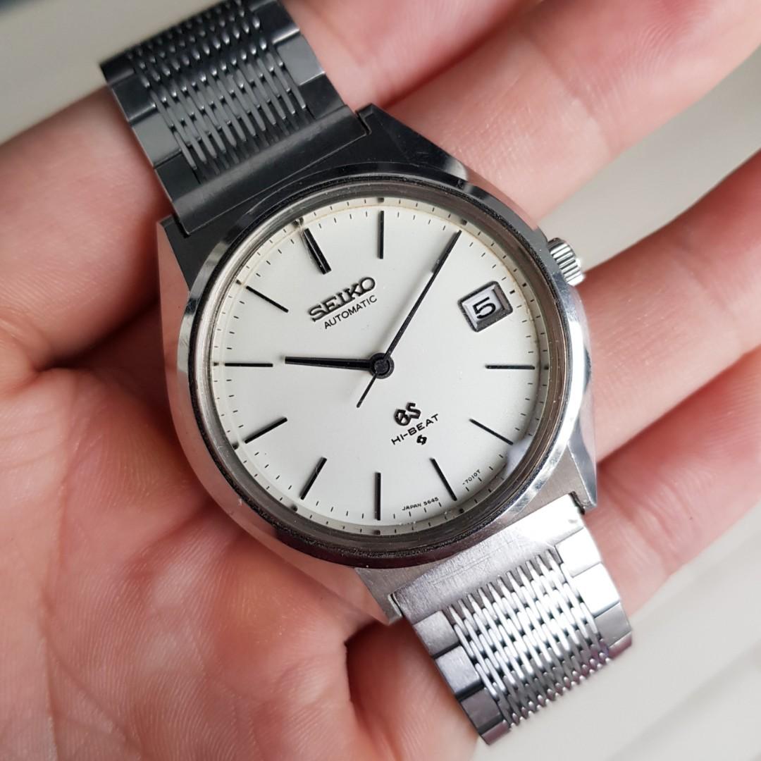Collector Grade - Grand Seiko 5645-7010, Men's Fashion, Watches &  Accessories, Watches on Carousell