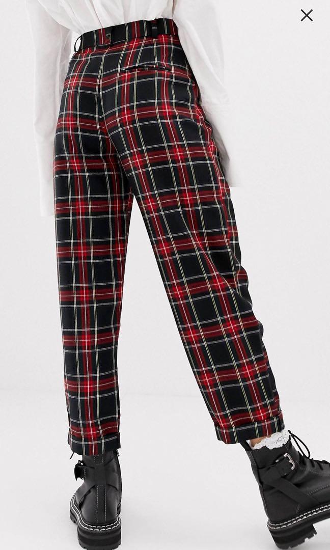 Collusion tartan trousers 2025