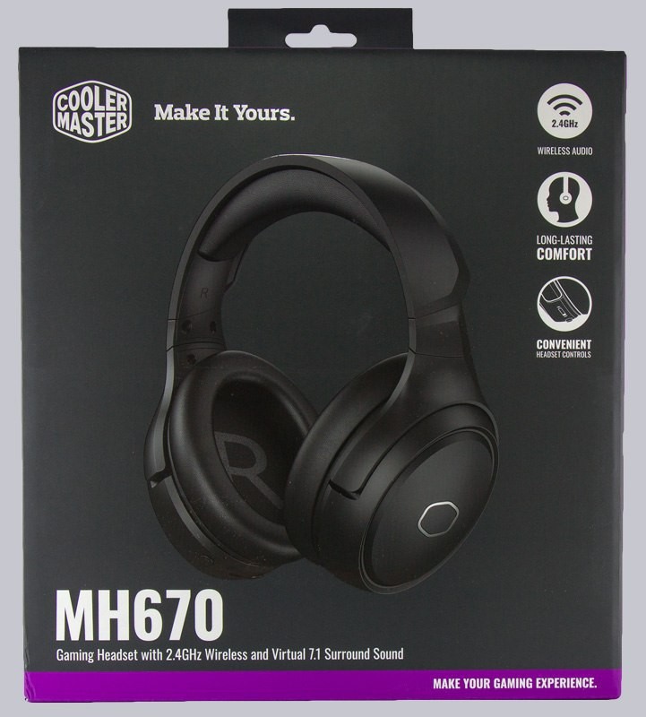 Cooler Master Mh670 Wireless Gaming Headset, Audio, Headphones \u0026 Headsets  on Carousell