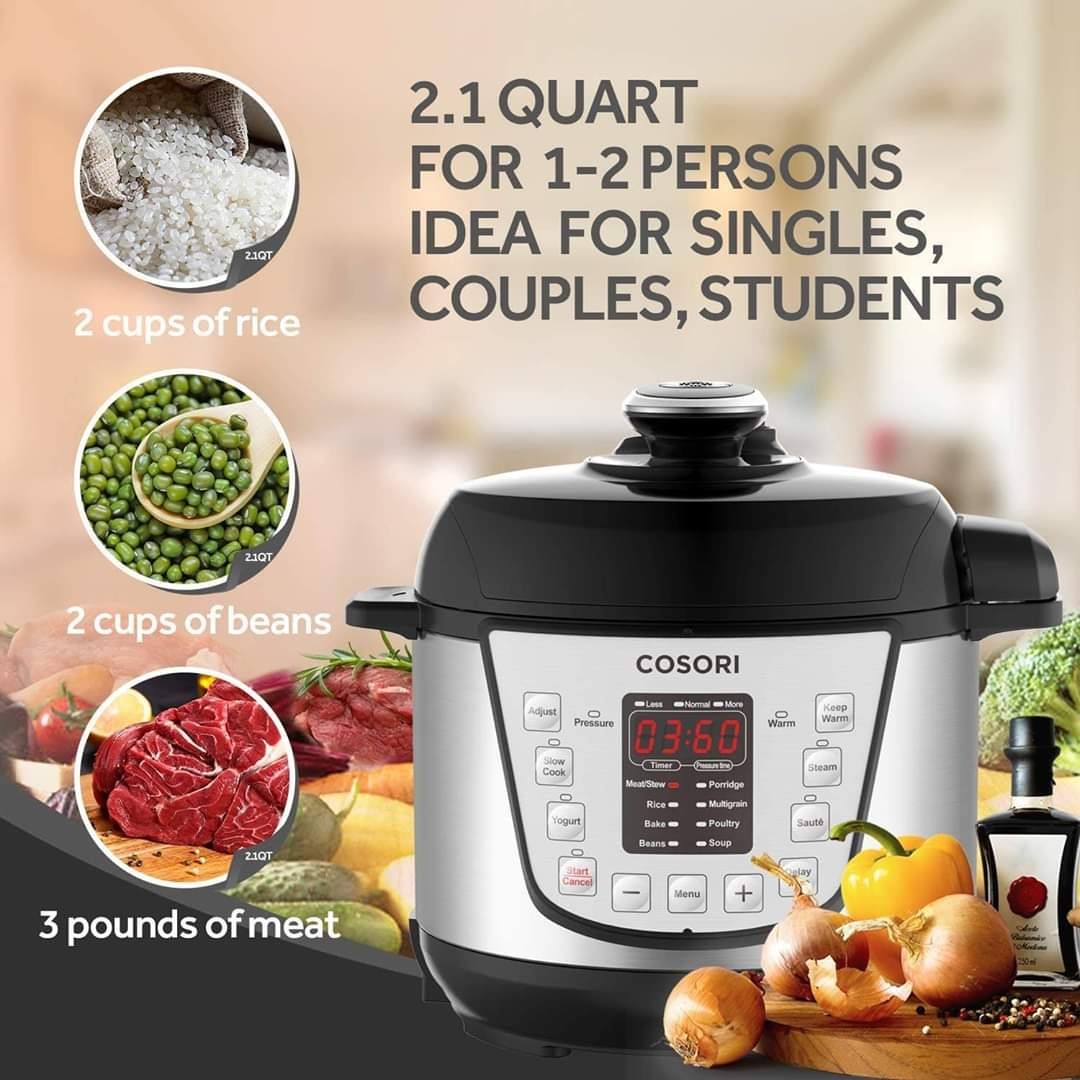 COSORI Electric Pressure Cooker TV Home Appliances Kitchen Appliances Cookers on Carousell