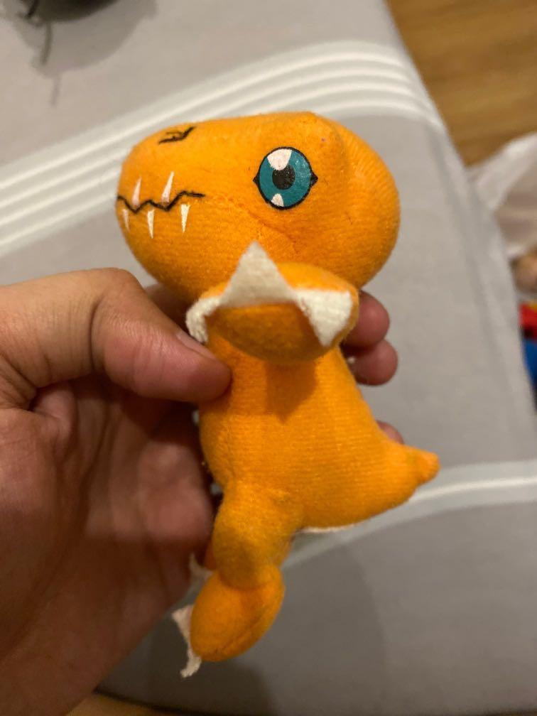 Digimon Agumon Plush (Category: Plushies & Soft Toys) located in Mandaluyong City. Submitted by wayby (Listing ID 1006234661, Image 2). Description: Kept on the storage Tags : DC, Marvel, Good SNLL Company, Brothers, Hasbro, Bandai, Takara Tomy, Funko, Pop, Legends, Select, Street Fighter, Capcom, titan, sega, toybiz, cartoon network, nickelodeon, Beast Kingdom, Mc Donalds, KFC.