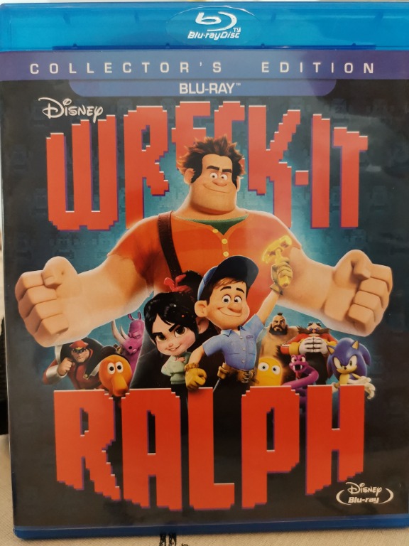 Disney Wreck It Ralph Ralph Breaks The Internet Blu Ray Hobbies And Toys Music And Media Cds 