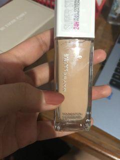 Foundation maybelline superstay 120