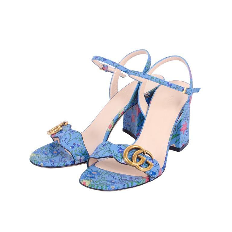 gucci rose sandals