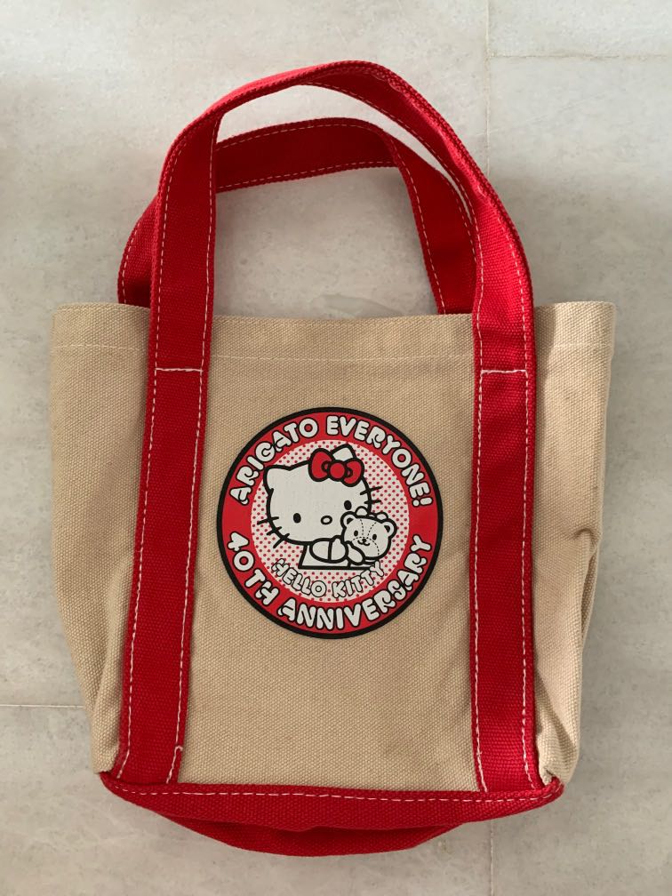 Hello Kitty mini tote Bag 40th Anniversary (limited edition), Women's