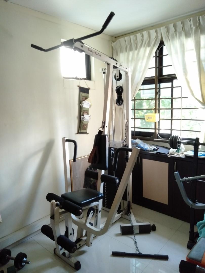lippen Grens Score Home Gym-Body Solid EXM 1500 Full Equipment Set, Sports Equipment, Exercise  & Fitness, Cardio & Fitness Machines on Carousell