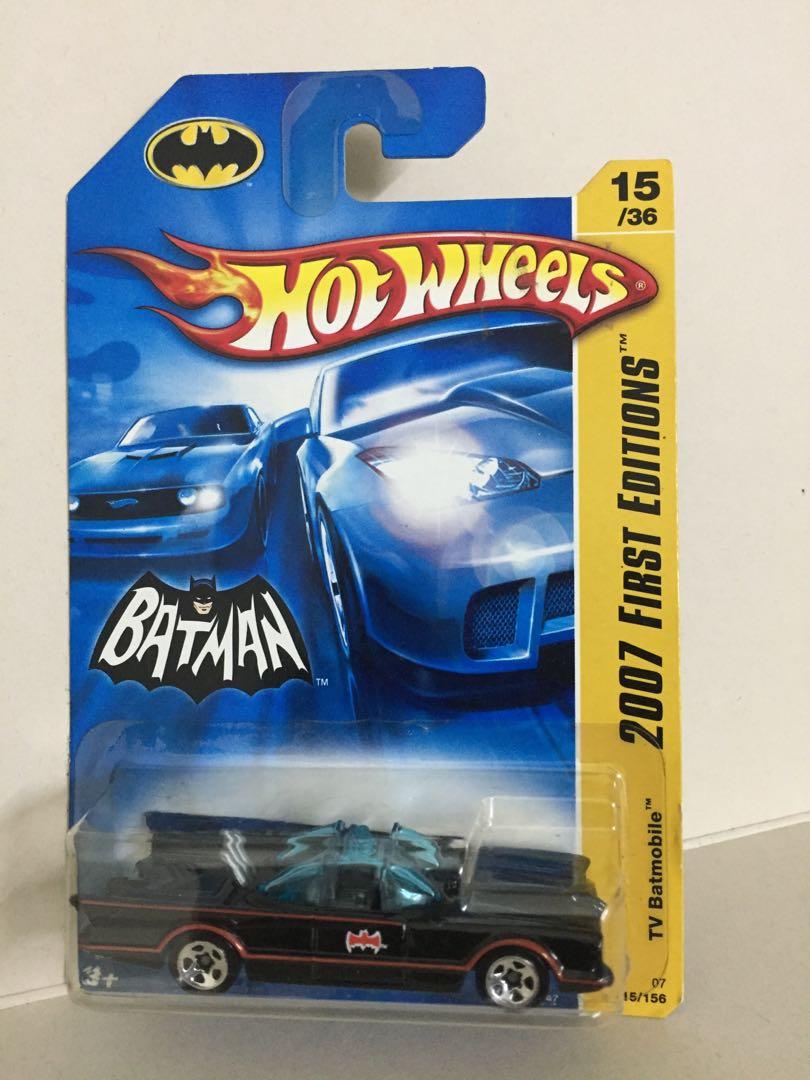 hot wheels batman 2007 first edition