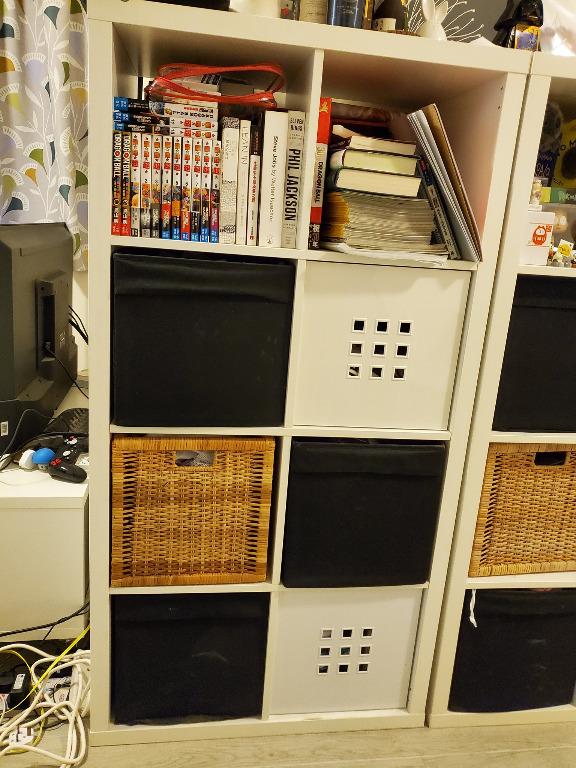 Ikea Kallax Shelf Unit, 傢俬＆家居, 傢俬, 書櫃、櫃子及架 Carousell