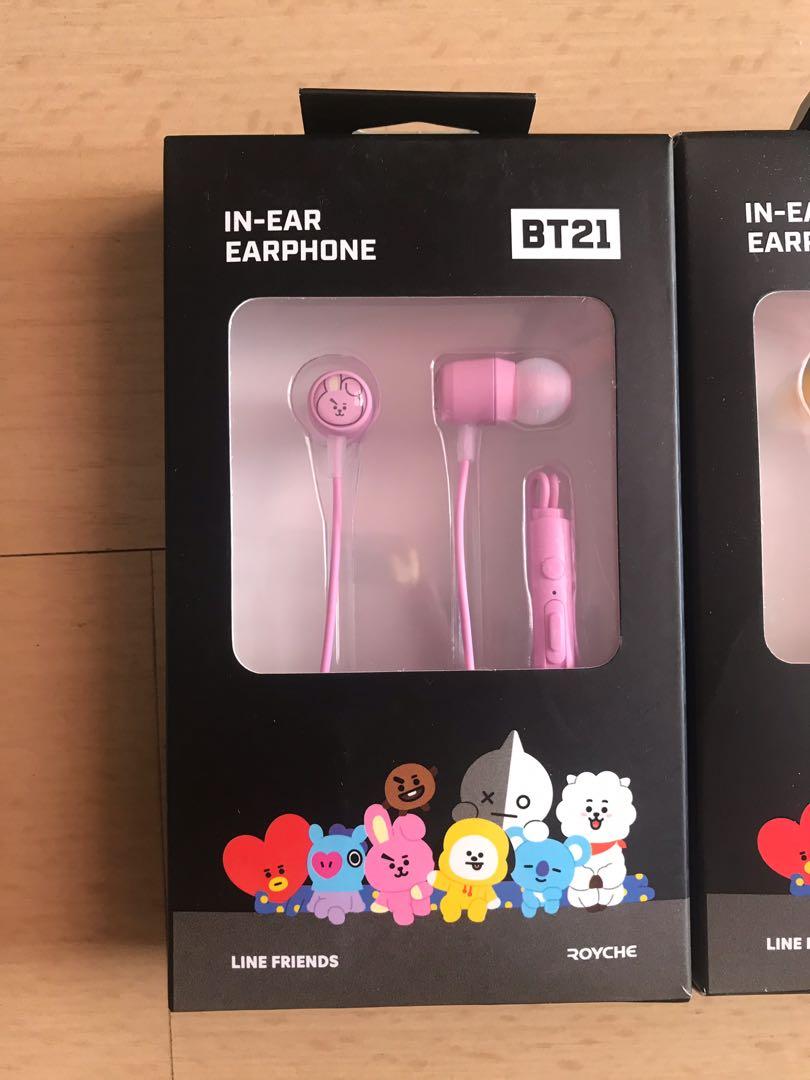 BT21 In Ear Wired Earphones