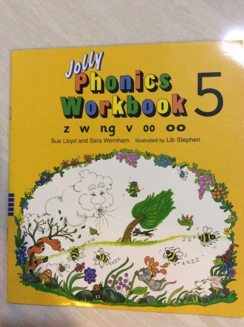 Jolly Phonics Workbook 5 Hobbies And Toys Books And Magazines