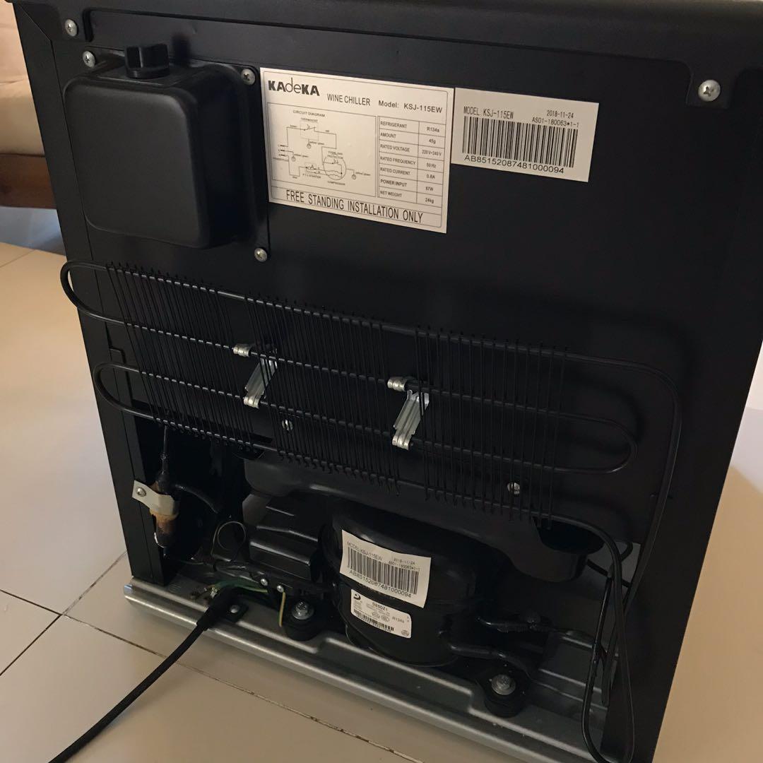 Kadeka Wine Chiller 15bottle, TV & Home Appliances, Kitchen Appliances