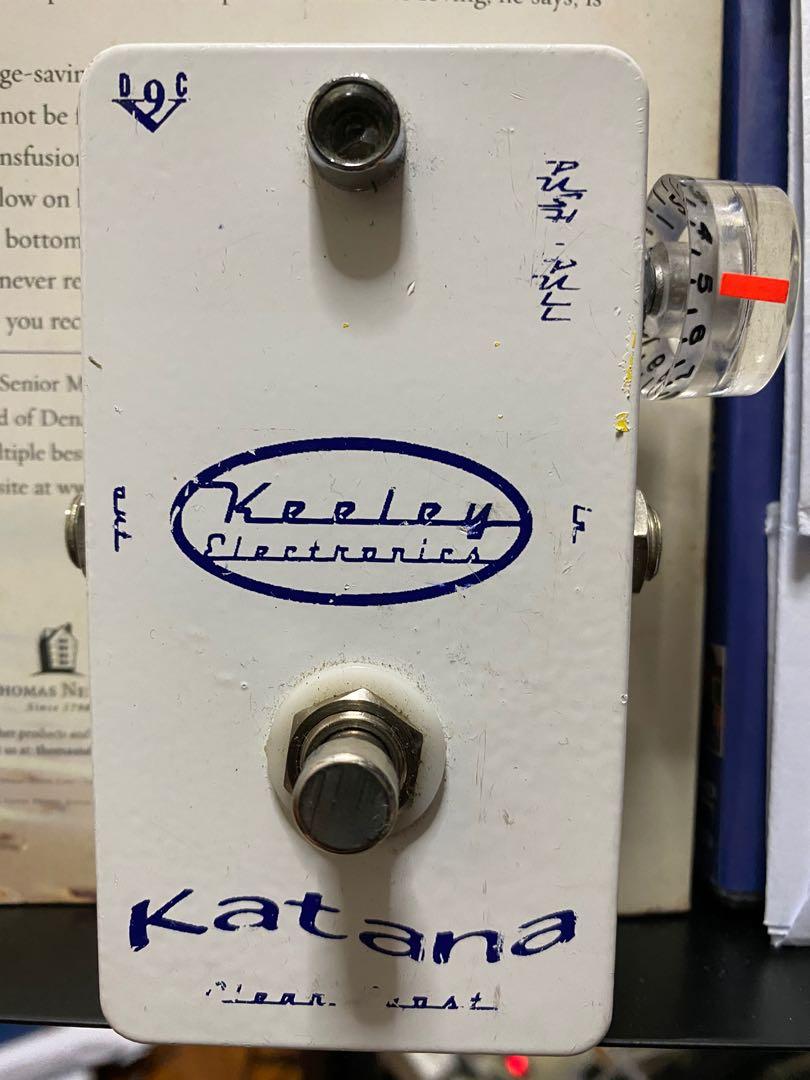 Keeley Katana Boost 最初期2桁シリアル