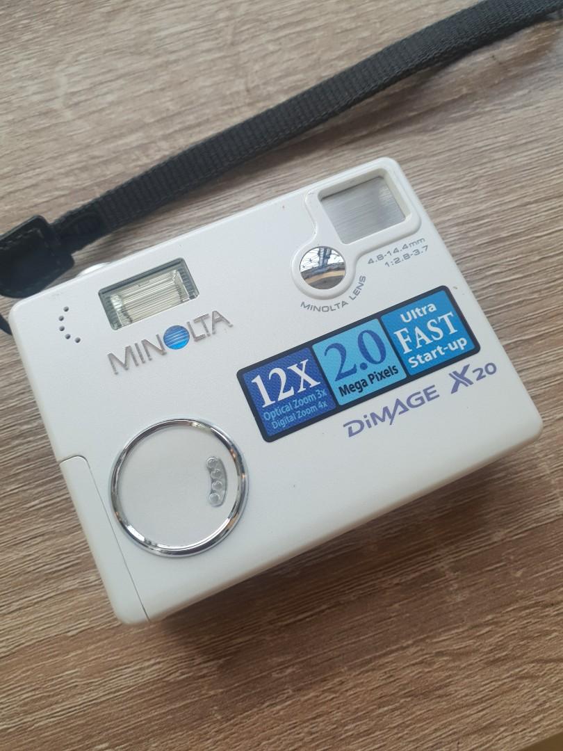 Konica Minolta Dimage X20 digital camera, Photography, Cameras on