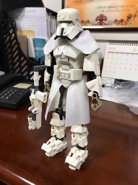 Lego star wars buildable figures range trooper clearance