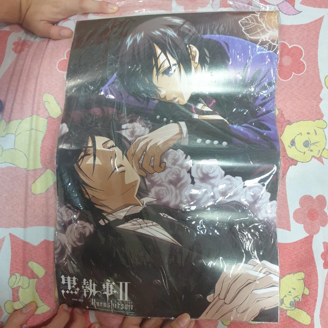 Wallpaper Kuroshitsuji Black Butler Poster Bundle J Pop On Carousell For iPhone