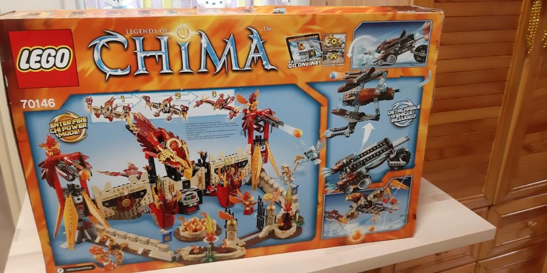 LEGO 神獸傳奇系列CHIMA 70146 鳳凰火焰神廟Flying Phoenix Fire
