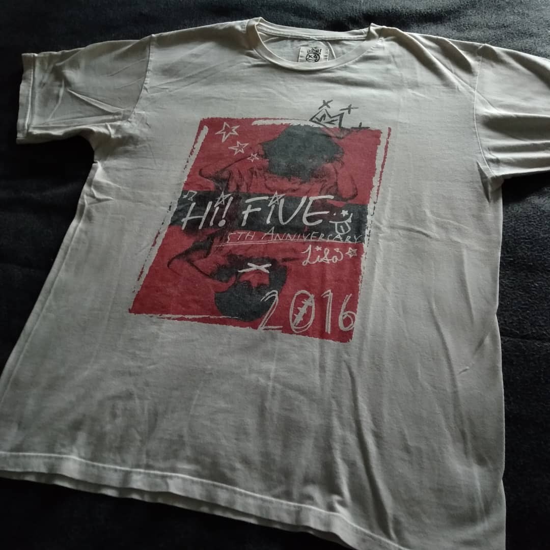 Lisa Hi Five 5th Anniversary Tour Men S Fashion Clothes Tops On Carousell