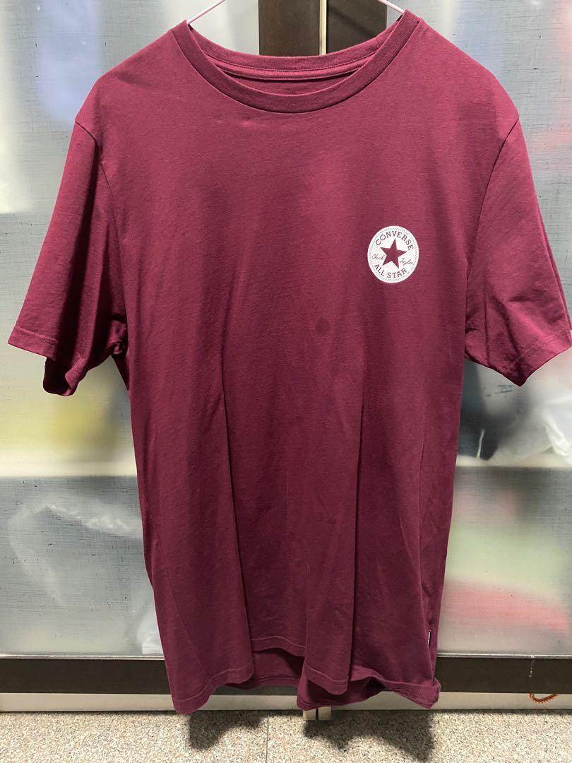 chuck taylor t shirt red
