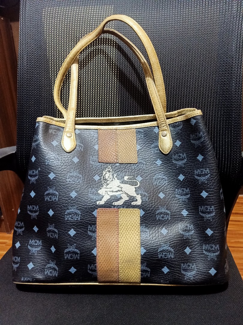 Mcm princess on sale lion tote