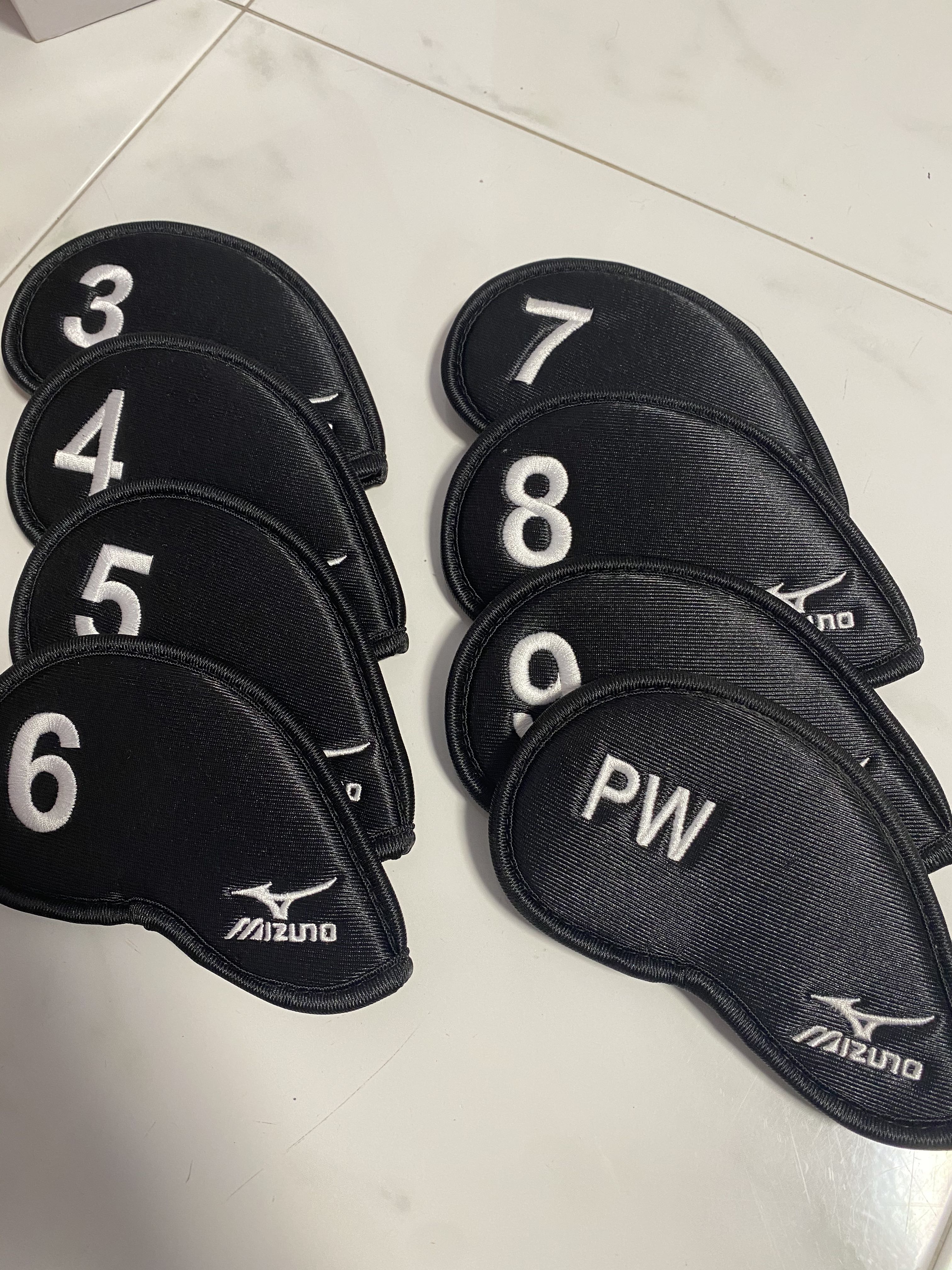 mizuno iron covers black