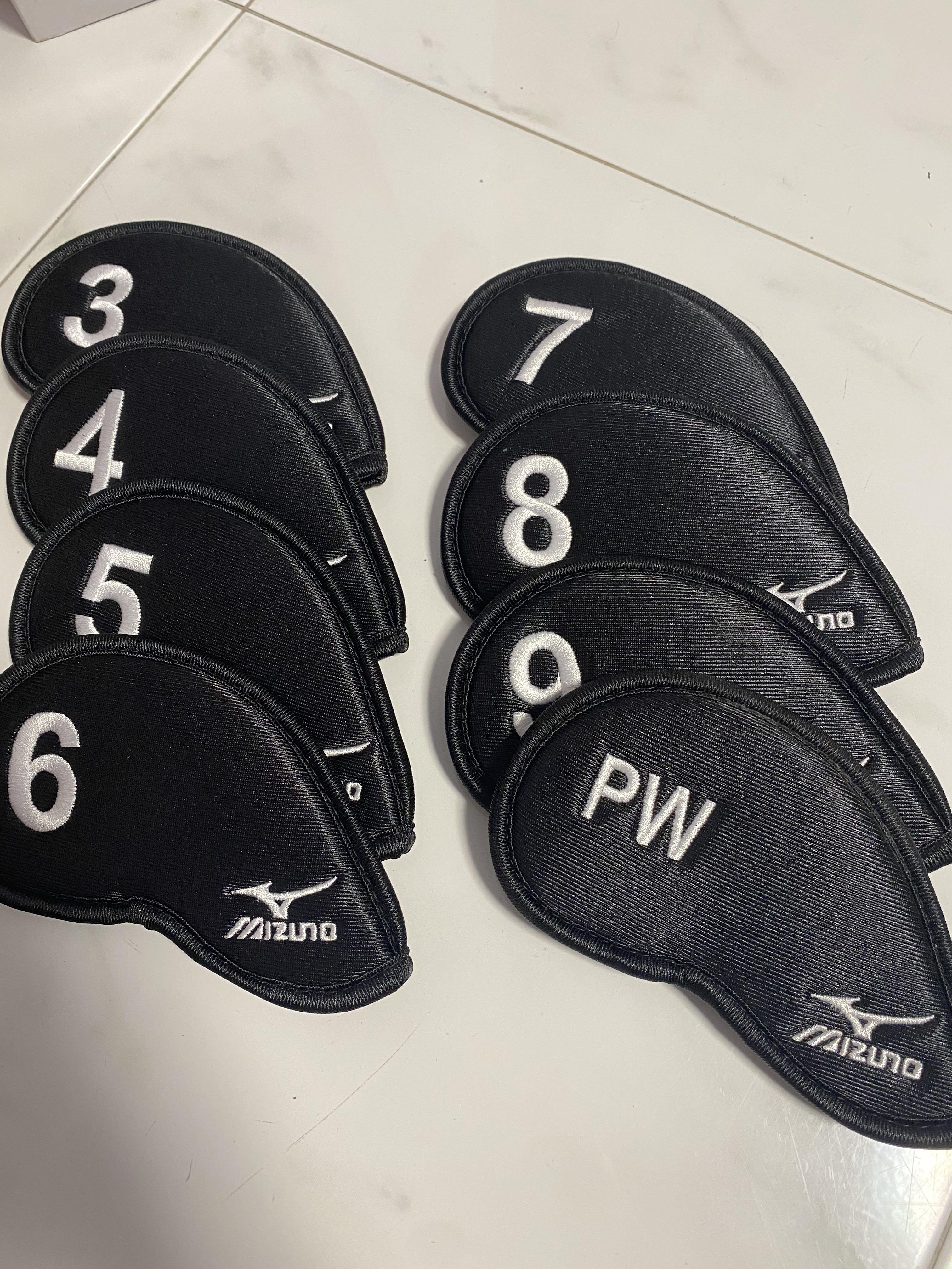 mizuno iron covers black