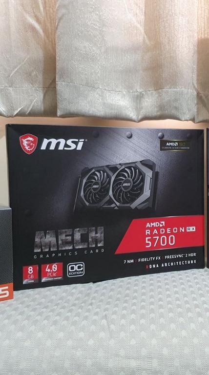 Rx 5700 msi mech cheap