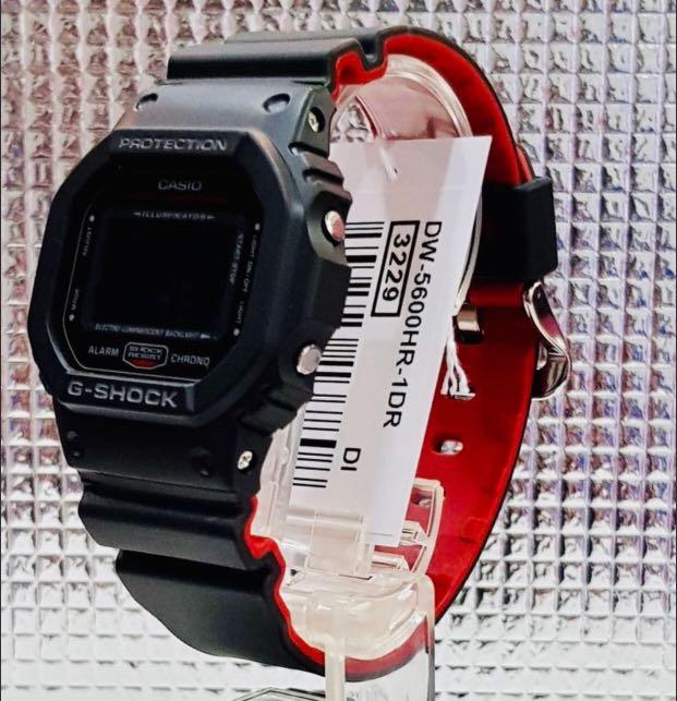 NEW DEADPOOL theme MINI GSHOCK DIVER UNISEX SPORTS WATCH 100 ORIGINAL AUTHENTIC CASIO BABY G SHOCK DW 5600HR 1 DW5600HR 1 DW 5600 HR 1