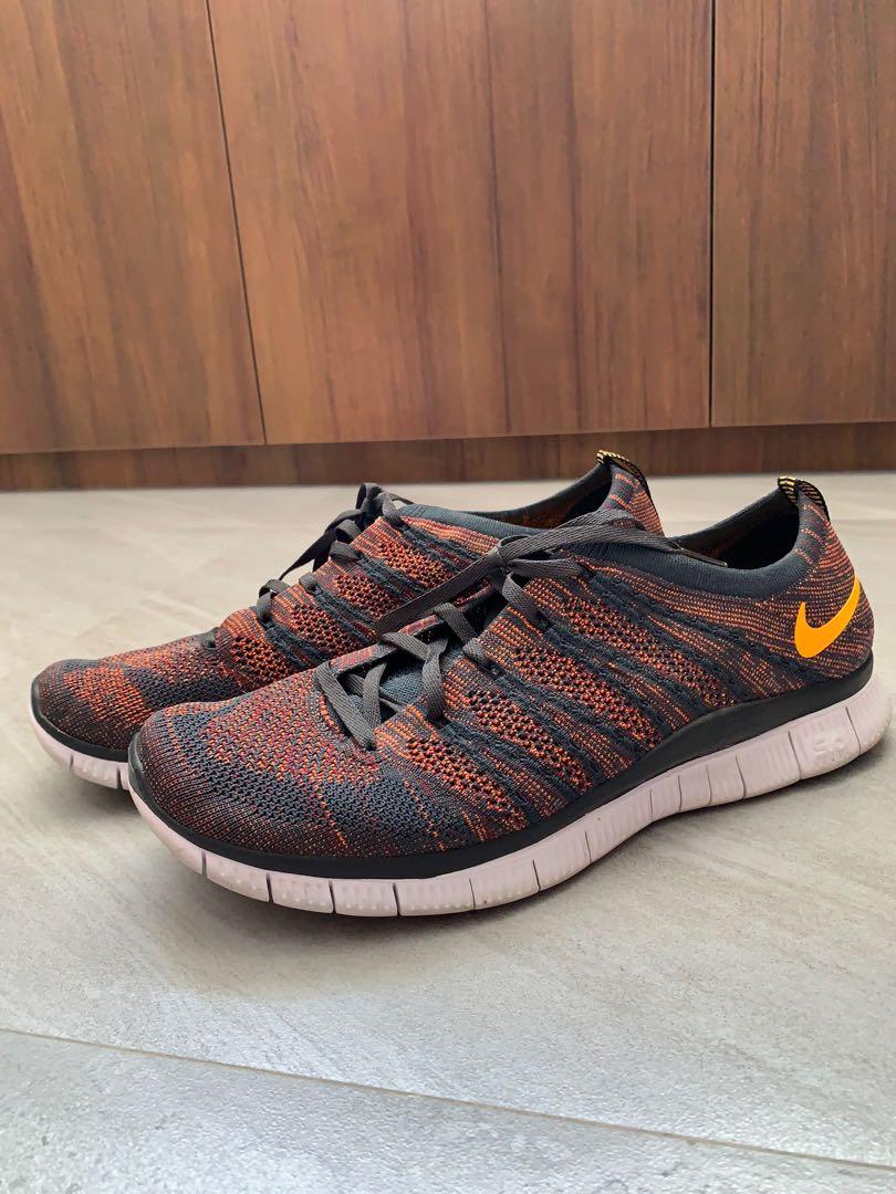 Nike free flyknit nsw 2025 brown