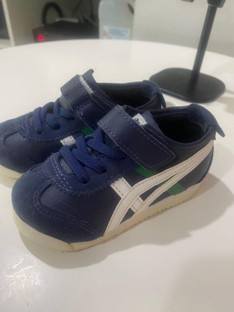 Onitsuka tiger toddler shoes (Category: Babies & Kids Fashion) located in Singapore. Submitted by missuscalorieneeds (Listing ID 1006249148, Image 1). Description: Size : US K6, 13.5cm, Euro 22.5 Used once or twice only But not for fussy buyers This pair does not come cheap Deal only if comfortable No negotiations or trades My boys have way to many shoes.