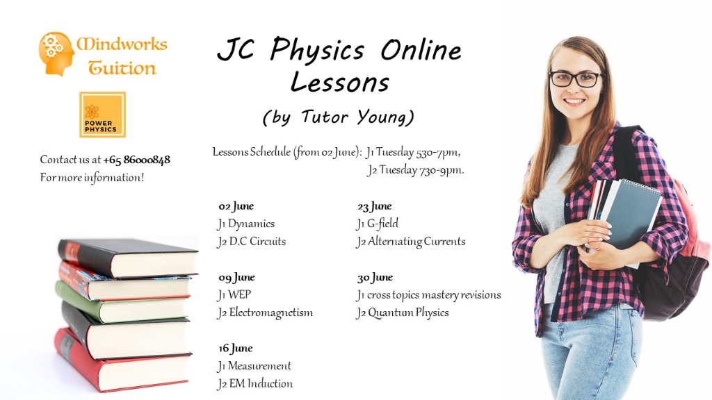Online Jc Physics Tuition Free Learning Enrichment