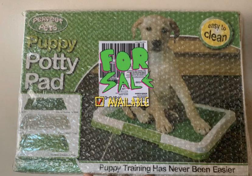 Potty Training Pad/Tray, Pet Supplies, Homes & Other Pet Accessories on