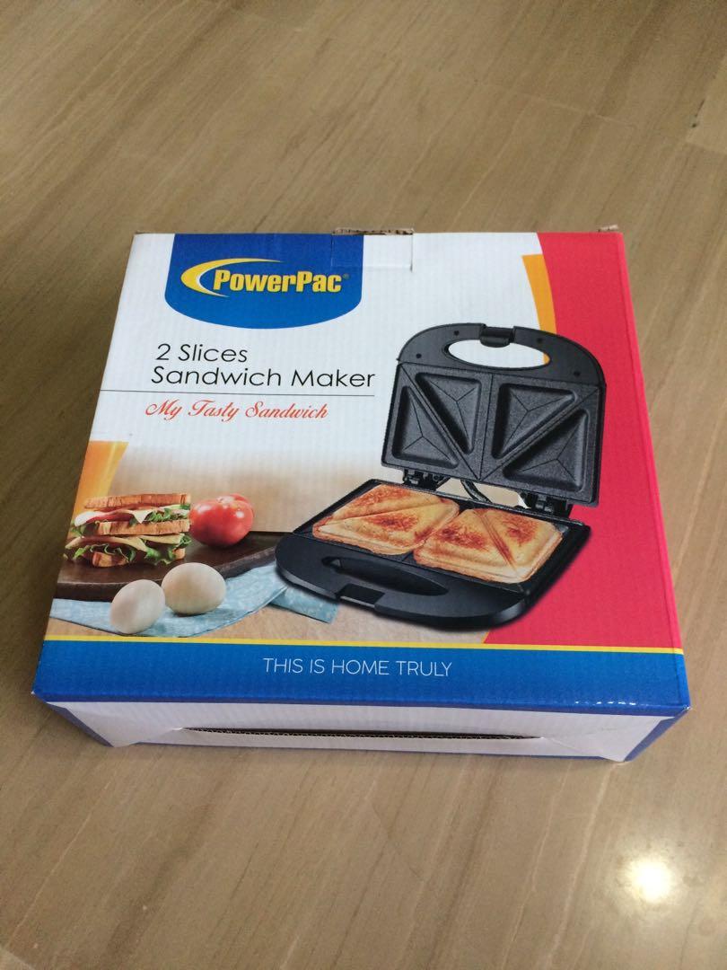 PowerPac Sandwich Maker, TV & Home Appliances, Kitchen Appliances, Ovens & Toasters on Carousell